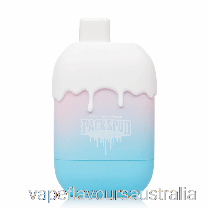 Vape Australia Packwood Packspod 5000 Disposable Miami Haze (Watermelon Freeze)